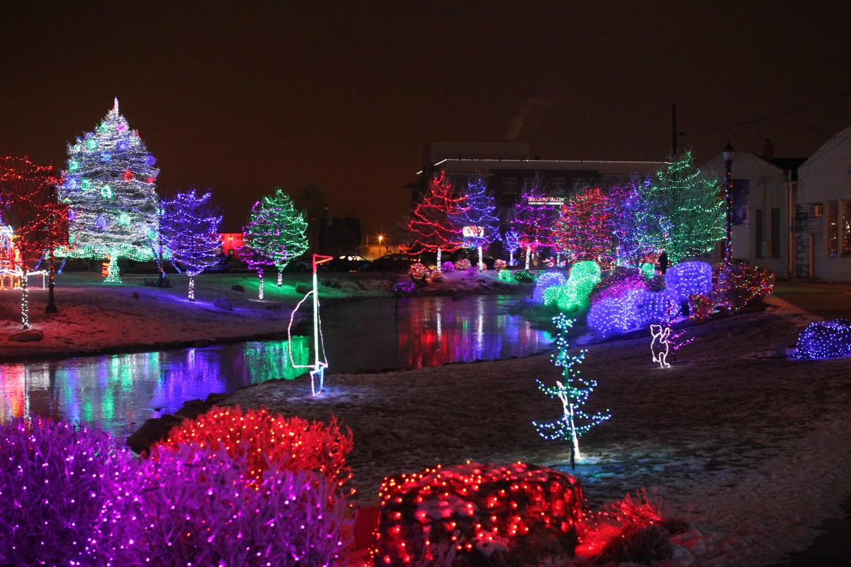 Downtown caldwell lights